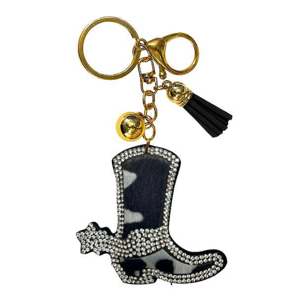 Queens Designs - Wholesale Keychain - Women's - Western Crystal Bling Keychains12