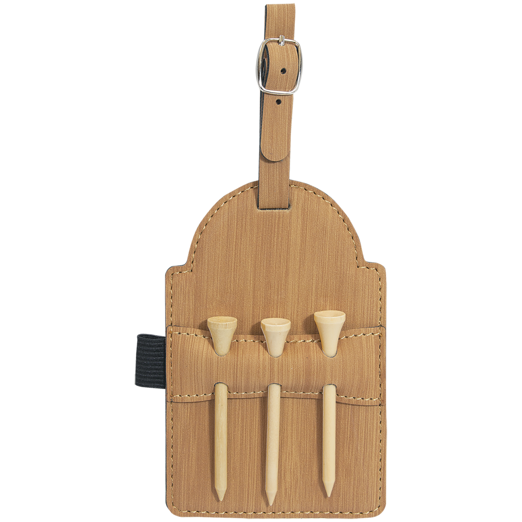 The Rural Home - Vendita all'ingrosso Accessori sportivi - Etichetta per Borsa da Golf Personalizzata all'Ingrosso con 3 Tee – Regalo con Tee Incisi16