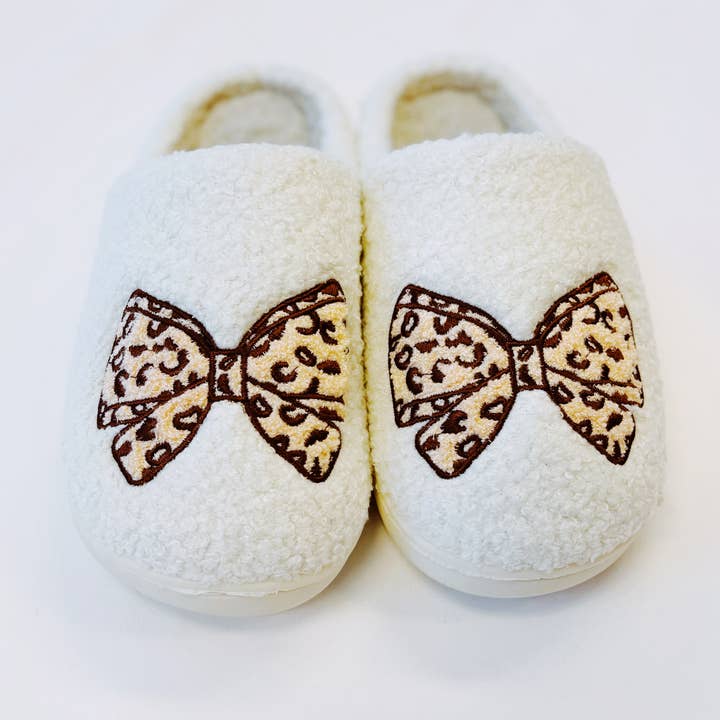 Ellison+Young - Wholesale Slippers - Women's - Emily Bow Cozy Lounge Slippers