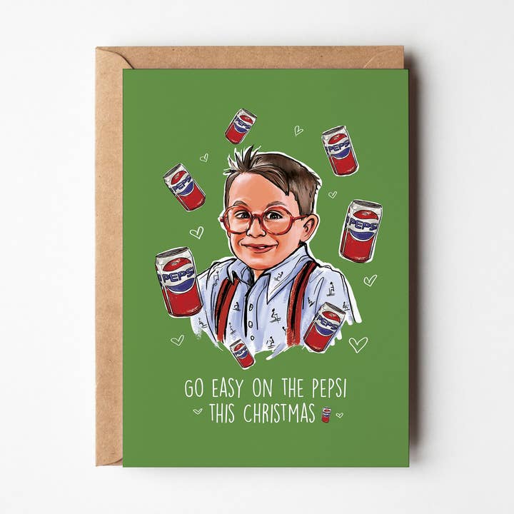 Fuller Go Easy on the Pepsi - Holiday Card for wholesale by Taytayski INC