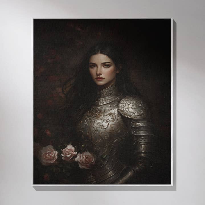 Dark Academia Knight Woven Throw Blanket for wholesale by MagicMerchEmporium