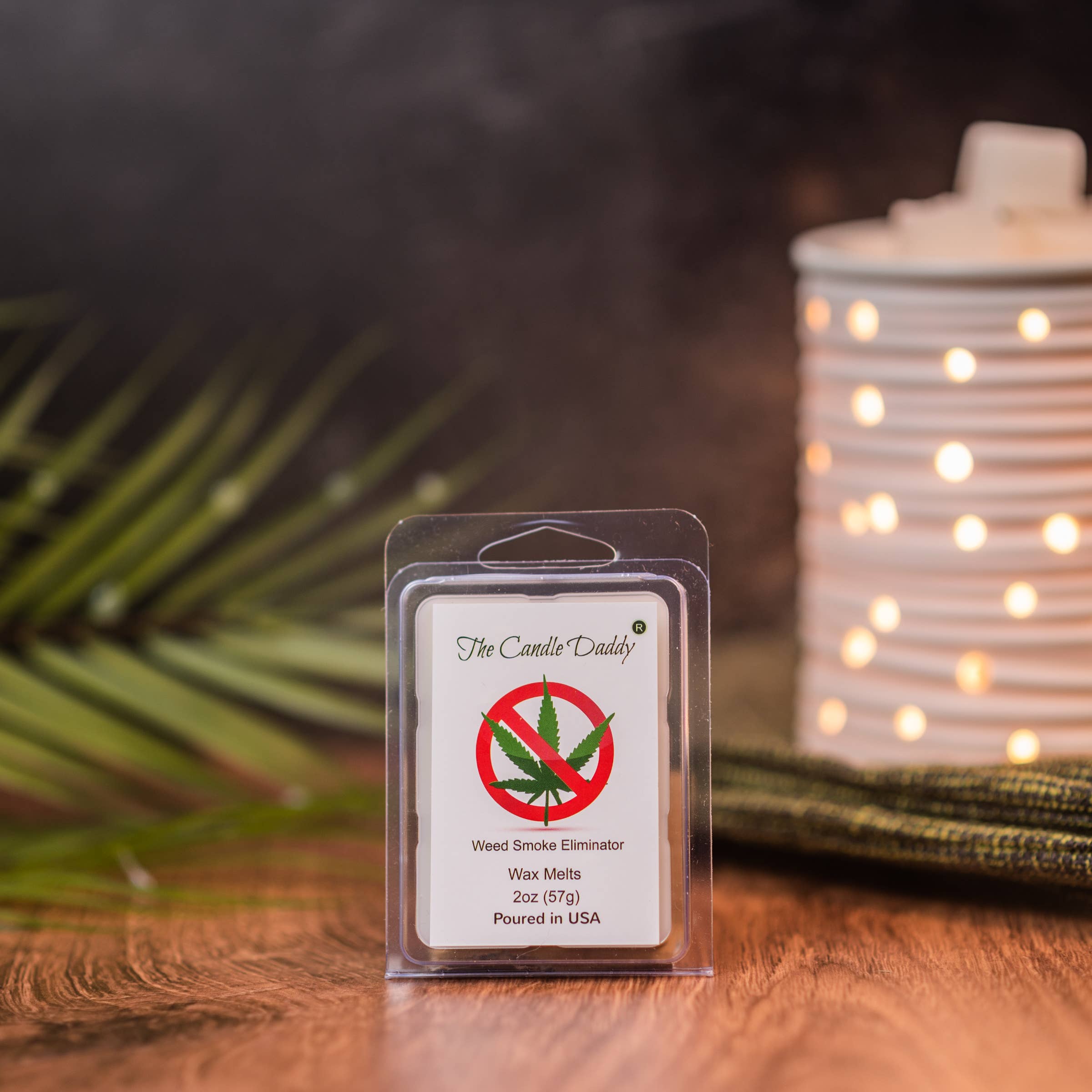 The Candle Daddy - Wholesale Wax Melt - WEED BE GONE - WEED SMOKE ELIMINATING WAX MELT - 1 PACK3