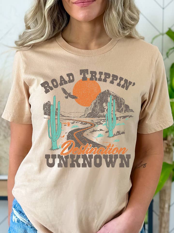 BT1592 T ROAD TRIPPIN for wholesale by BouTeeQue Closet