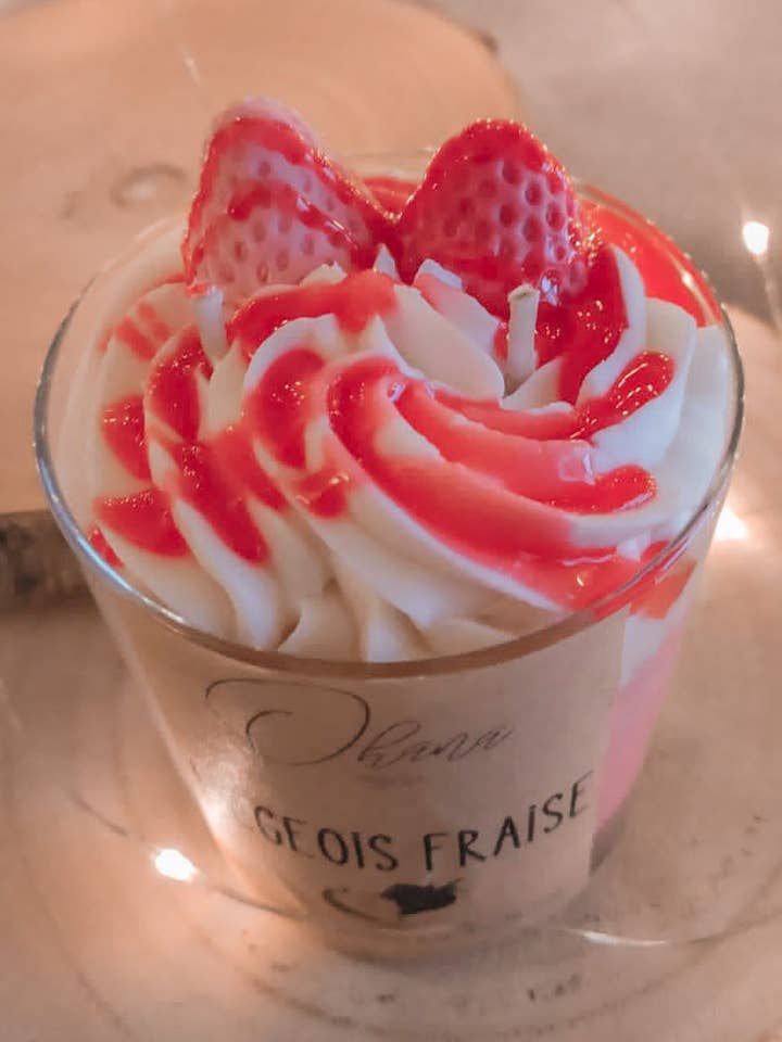 Liègeois de fresa para venta al por mayor de Ohana