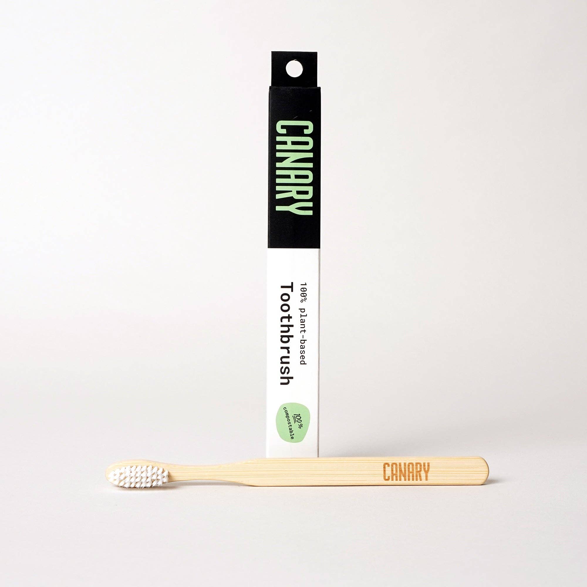 Canary Clean Products - Wholesale Toothbrush - Fully Compostable Bamboo Toothbrush1