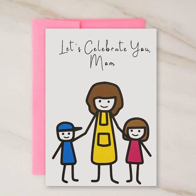 Celebrate You Mom - Mothers Day Greeting Card for wholesale by Wholesalegreetingcards.co