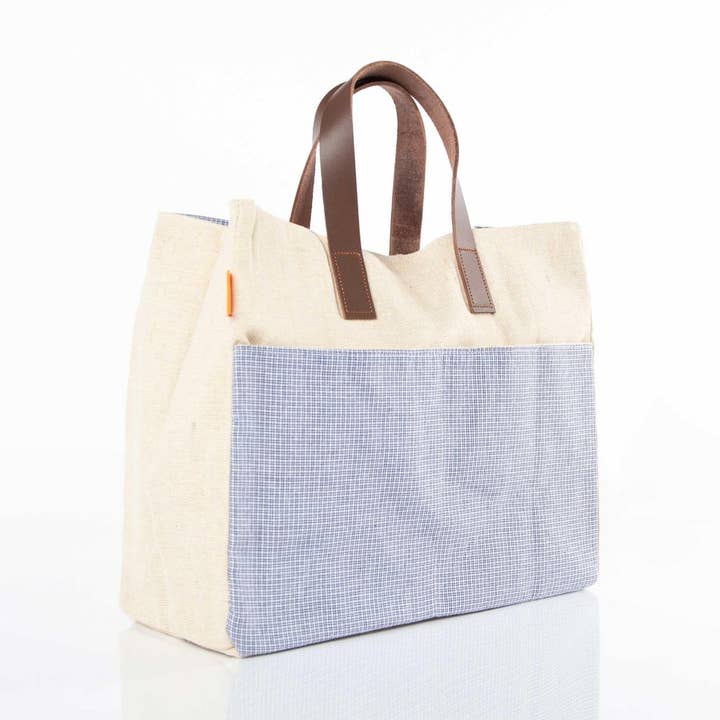 Jute Book Tote for wholesale on Faire3