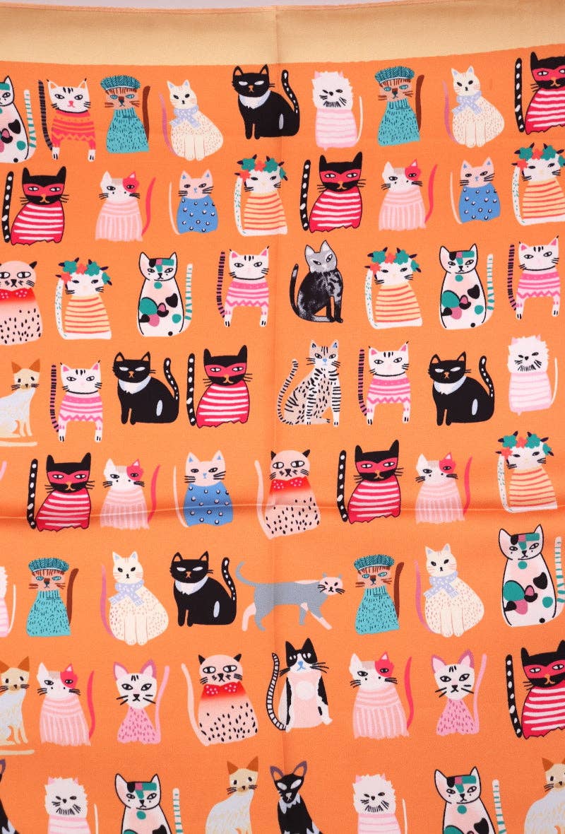 LIL' MOON - Wholesale Scarf - Women's - Square #SQ2300213