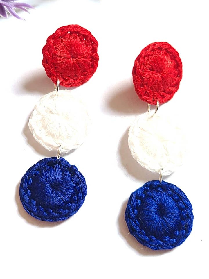 4. juli Dingle øreringe for engroshandel hos Sysaic Knotz