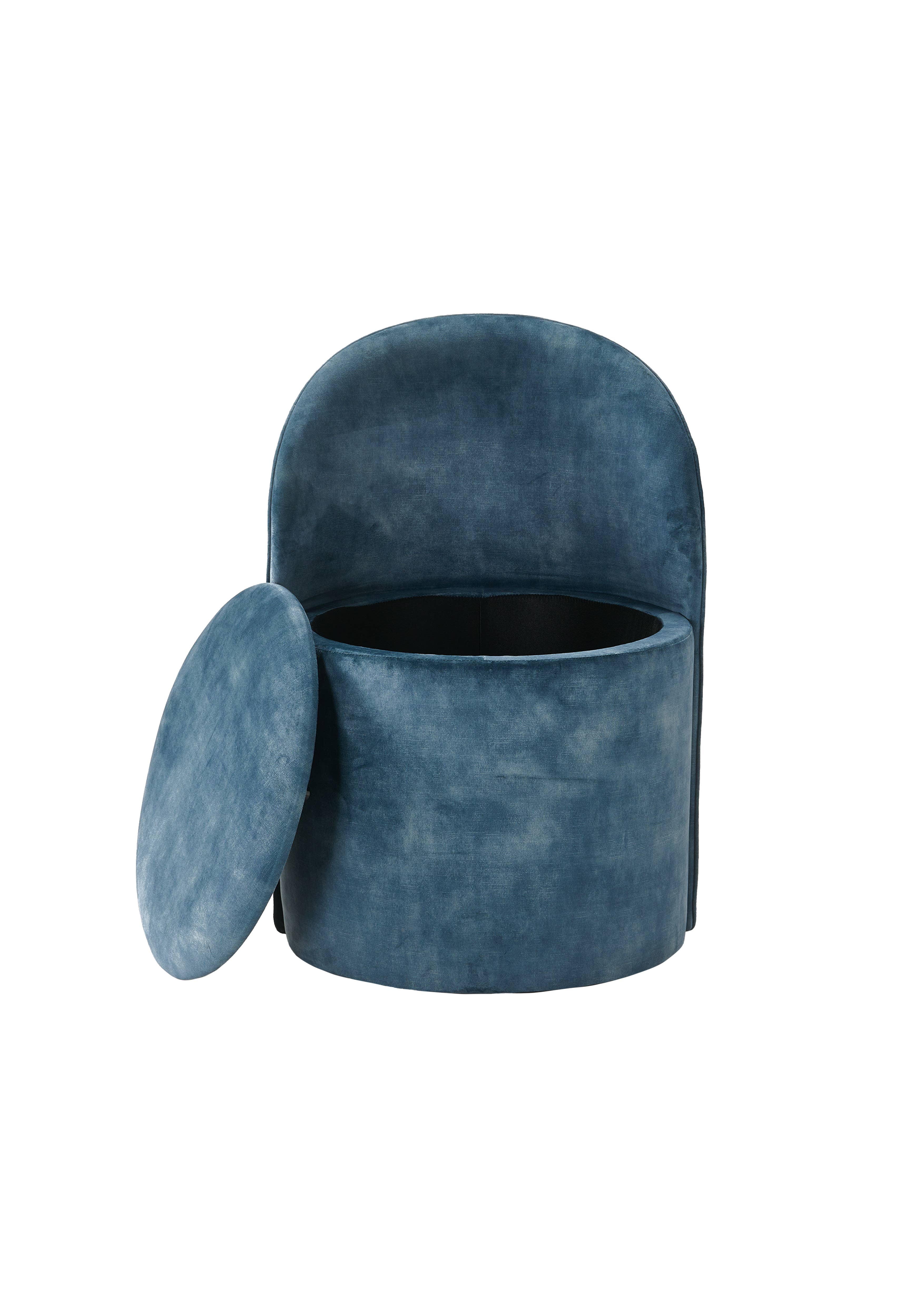 Acacia Home - Vente Chaises - Chaise de salle à manger Renee avec rangement et roulettes6