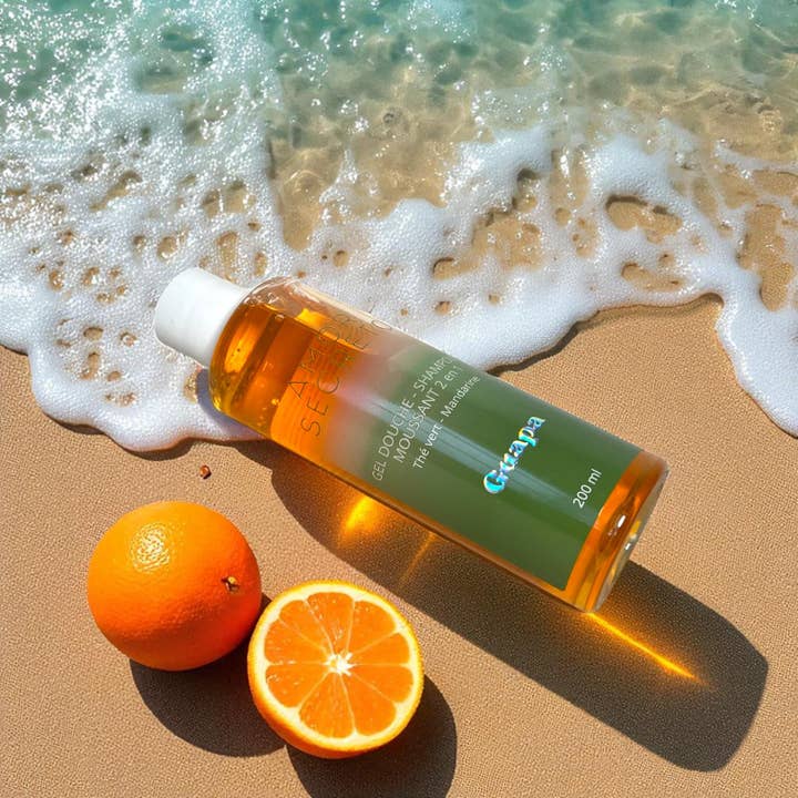 S2Z Cosmetics - Wholesale 2-in-1 Shampoo & Body Wash - 2-IN-1 FOAMING SHOWER GEL SHAMPOO – MANDARIN TEA 200ML5