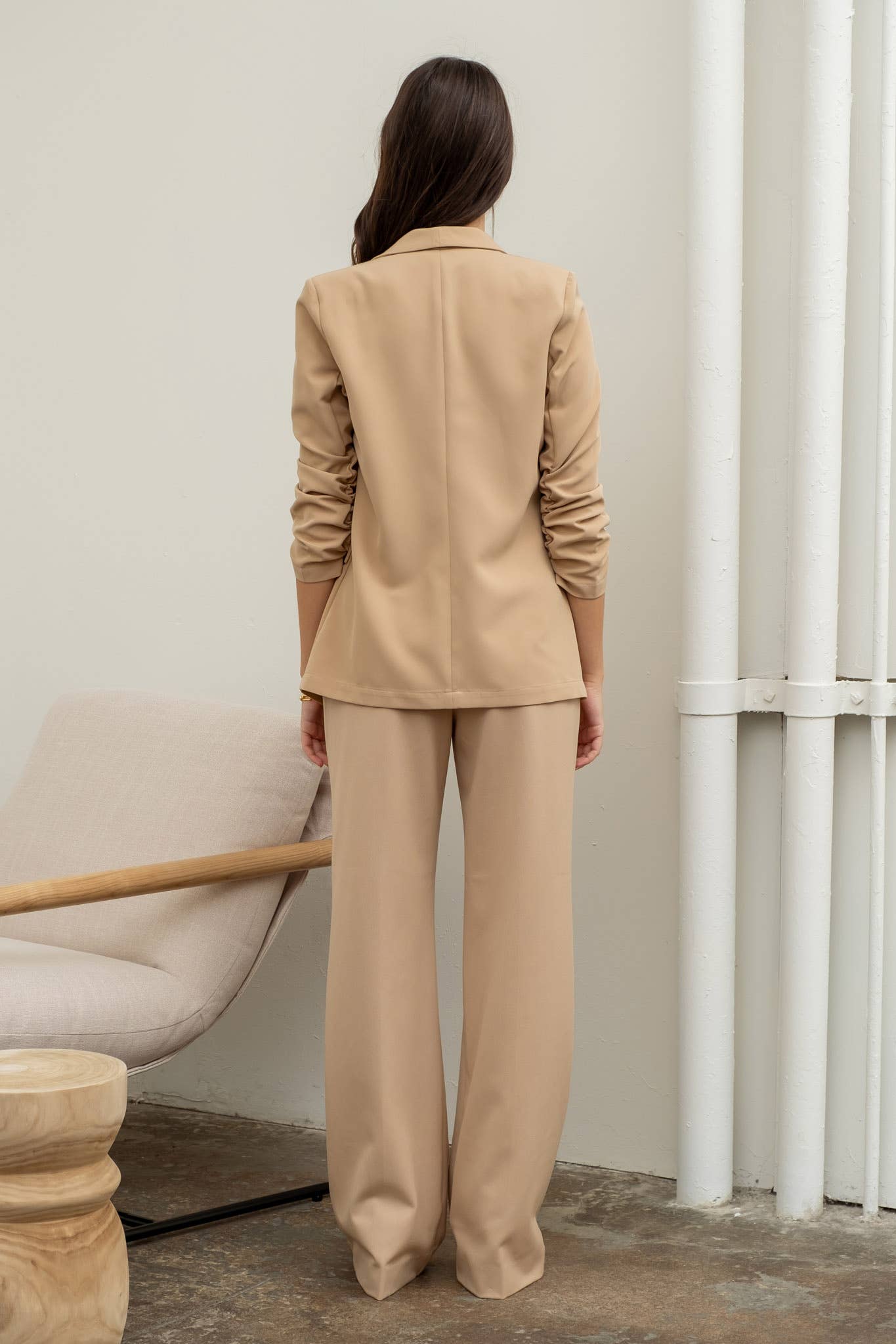 The Workshop Studio – Blazer - Mulher por atacado – BLAZER COM MANGA 3/4 DE MANGA COMPRIDA30