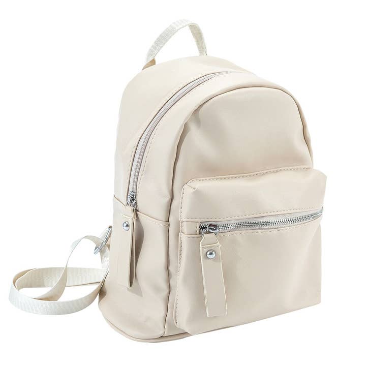 Basic Style Quilted Fabric Back Pack - PU Leather for wholesale by Diacly