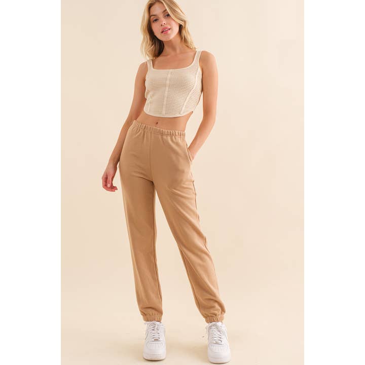 Hersy – Großhandel Trainings-/Jogginghose – Damen – French Terry Jogger- HP0006A14