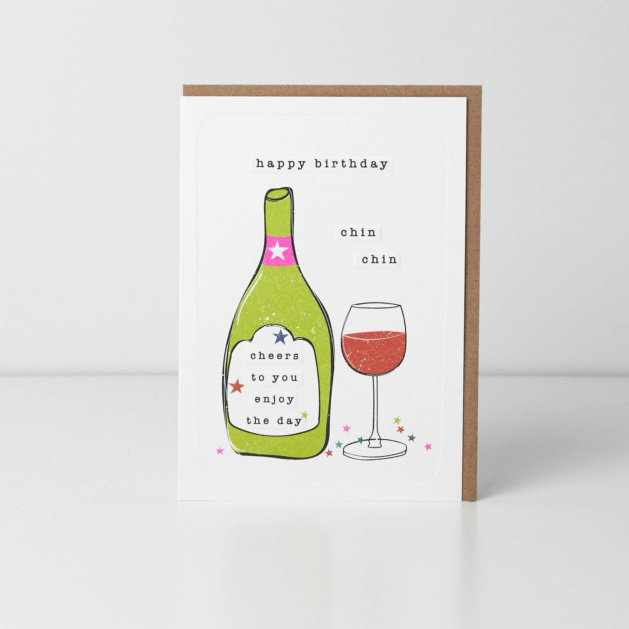 Belly Button Designs – wholesale Birthday card – Birthday Chin Chin0