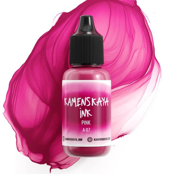 Inchiostro ad Alcol A-07 'Rosa' per la vendita all'ingrosso da parte di KAMENSKAYA