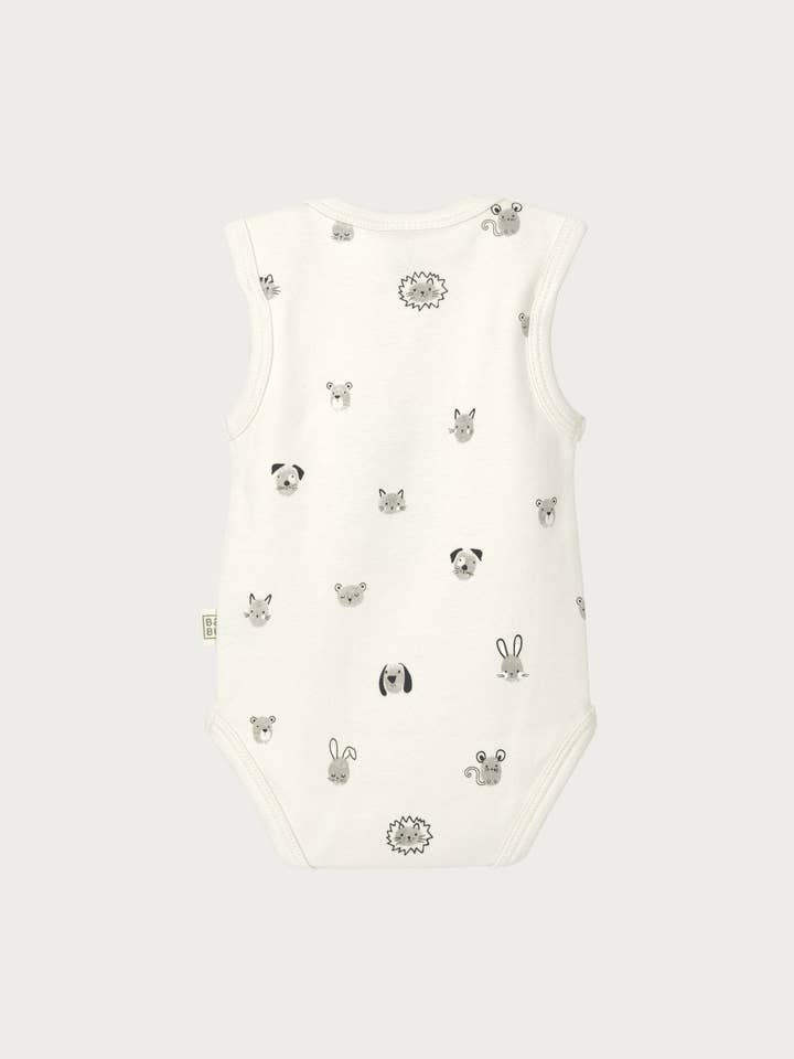 Babu - Vendita all'ingrosso Tutina (senza piedini) - Neonati - Body singolo - Amici delle impronte digitali1