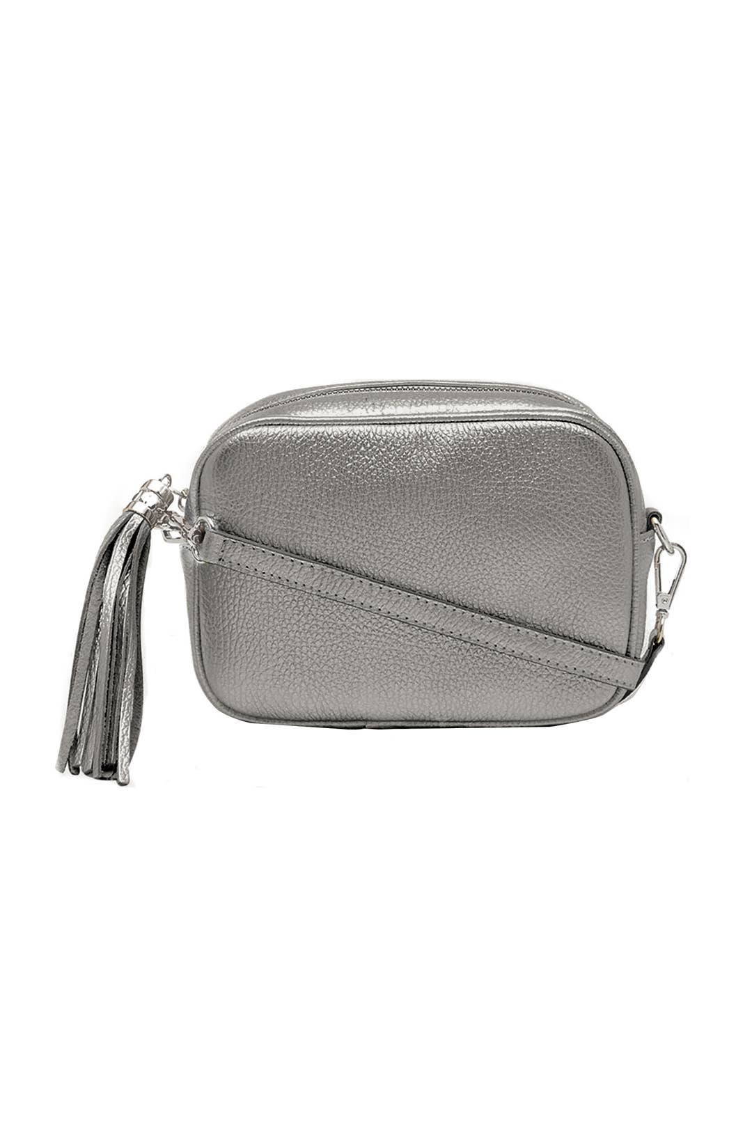 Ellas Trading - Wholesale Crossbody Bag - Women's - Italian Leather Camera Crossbody Bag with Tassel Charm35