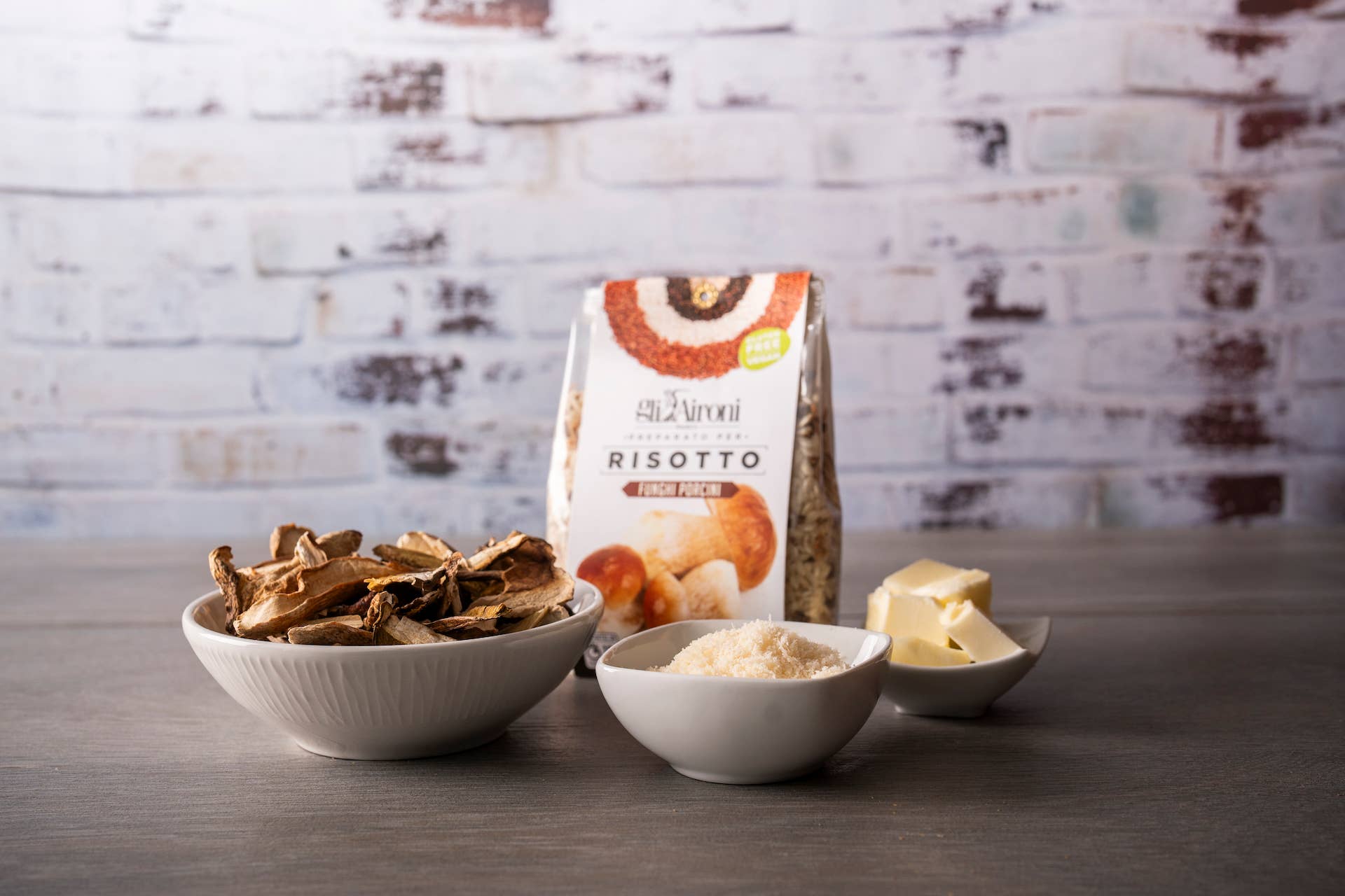 Zia Pia - Wholesale Risotto - Porcini Mushroom Risotto Mix by gli Aironi1