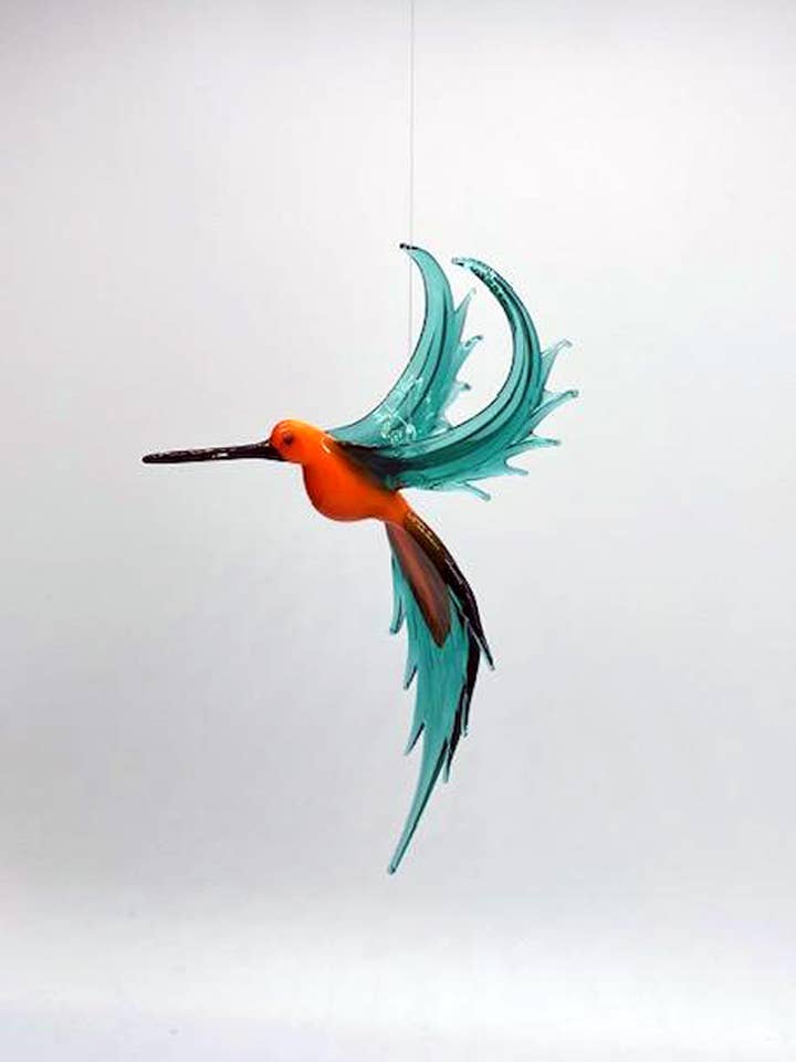 Colibrì Oscar per la vendita all'ingrosso da parte di WGK Glass Art Inc