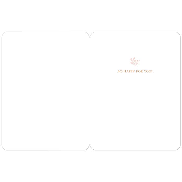 Willow & Ivy Press - Wholesale Wedding Card - Bride to Be Wedding Dress Made of Vines Wedding Card1