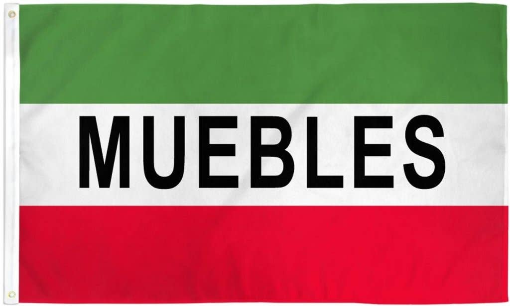 Flags Importer - Wholesale Flag - Muebles Flag 3x5ft Poly1