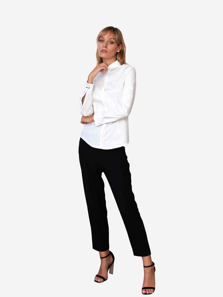 Blusa Michelle clássica para negócios por atacado de SANOGE