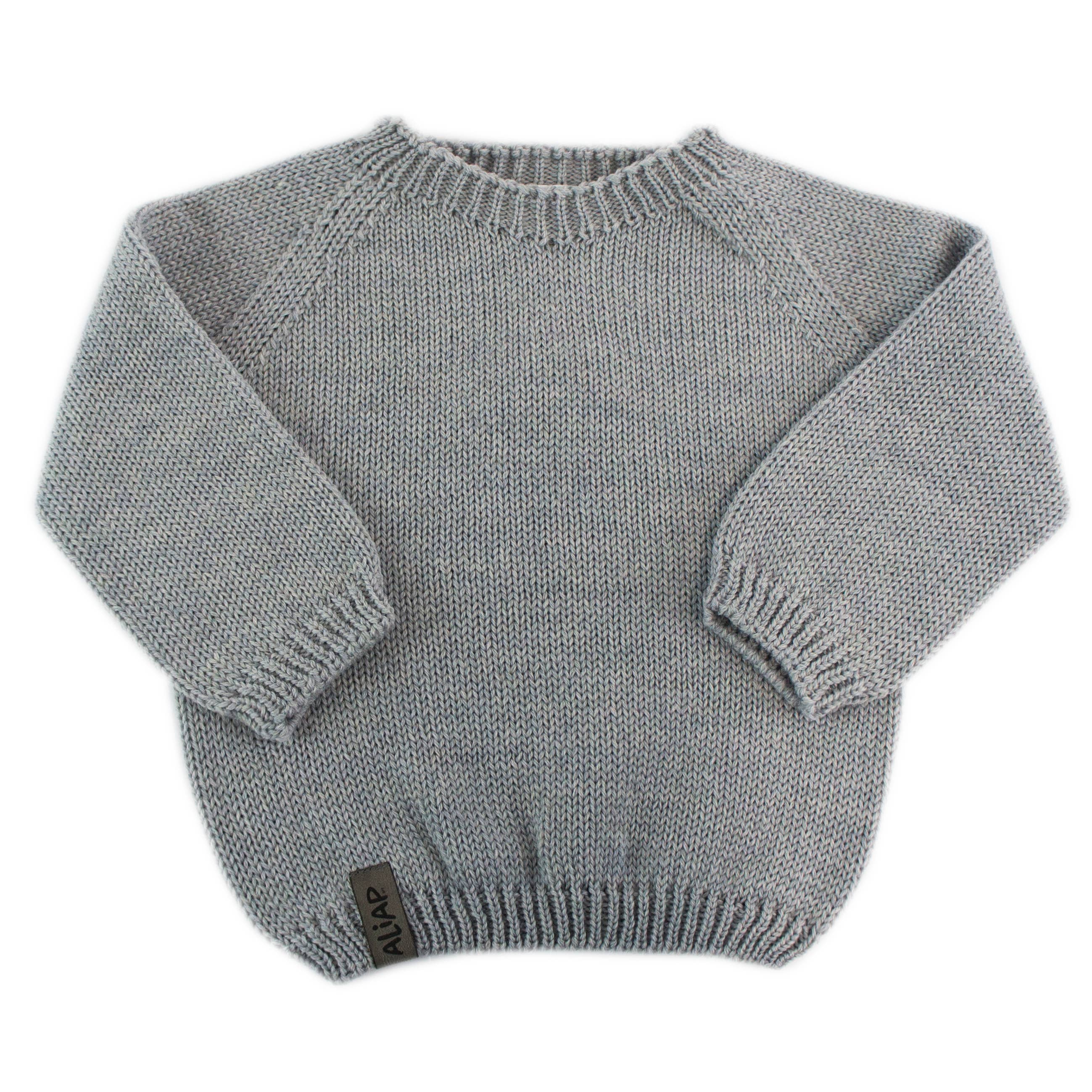 ALIAP – wholesale Tröja - Baby – Tröja i merinoull - klassisk enkelstickning 2010W4