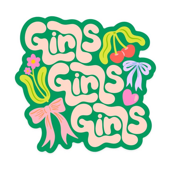 Girls Girls Girls Sticker for wholesale by KANDS.CO