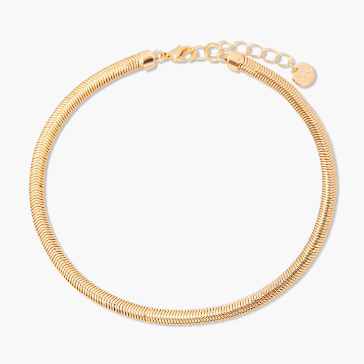 Izzy Herringbone Anklet for wholesale by Brook & York