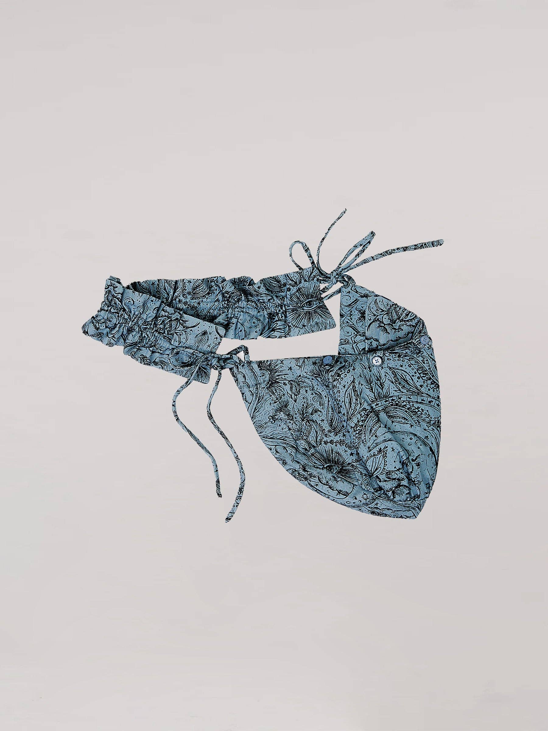 CARMEN SAYS – wholesale Axelremsväska – Dam – Blå Pion Systemtryckt Väska3