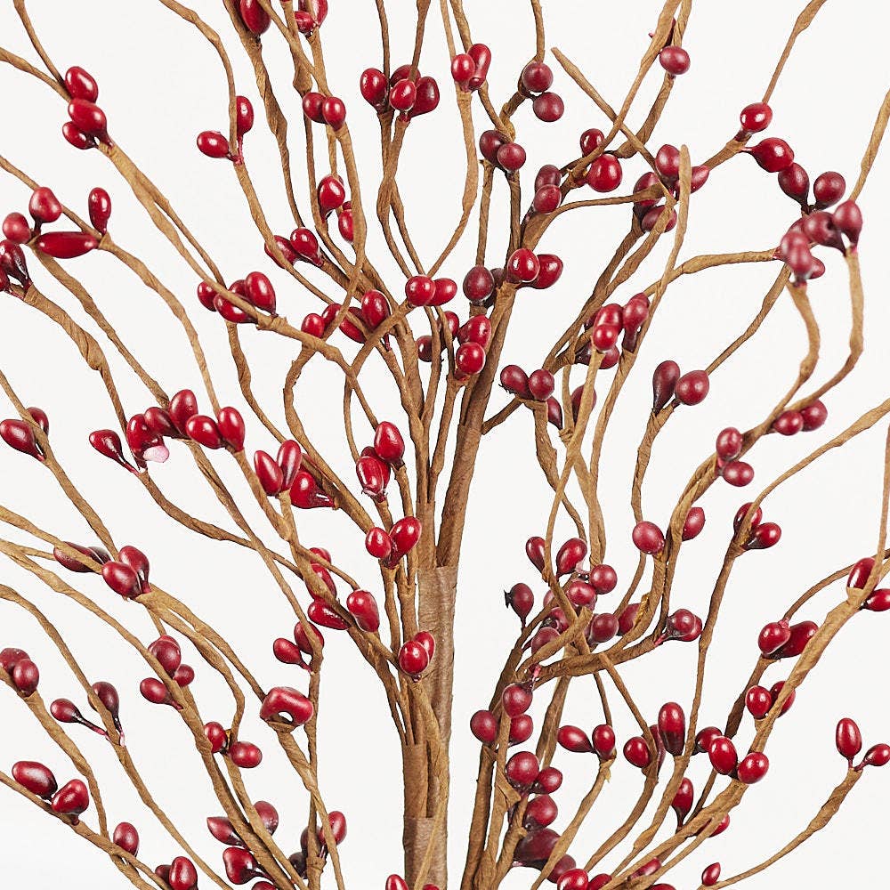 Factory Direct Craft – Flores artificiais por atacado – Ramo de Bagas Pip de 25" - Selecionar Cor2