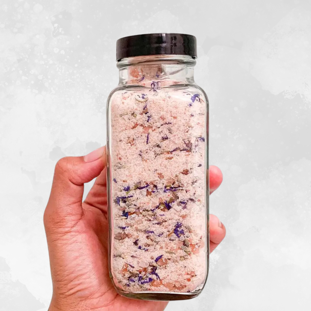 Self goddess - Wholesale Bath Soak/Milk - Private Label Lavender Rose Himalayan Salt Soak with Crystal2