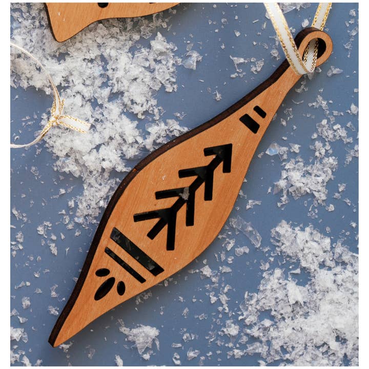 Reece Design Works - Wholesale Ornament - Wood Folk Christmas Ornaments4