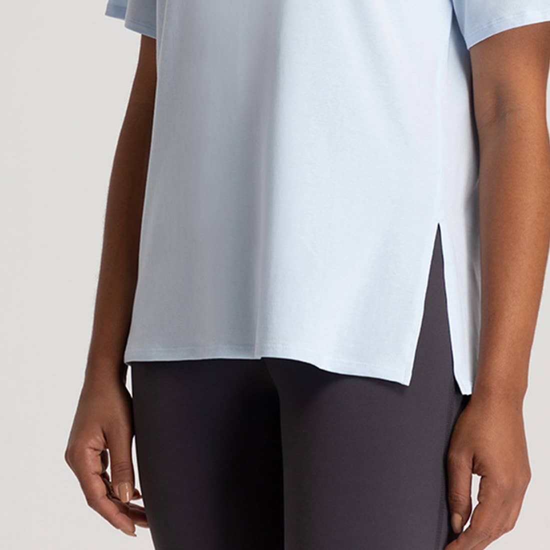 Sodalemon – wholesale Athletic top – Women′s – Women Loose Quick-Dry Breathable Round-Neck Yoga T-Shirt8