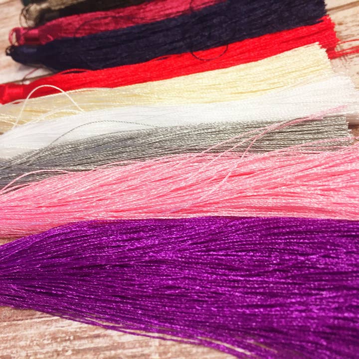 The Bead Bazaar - Wholesale Craft Supplies - Tasses, Long Tassels, Handmade Tassels, Jewelry Making, Tassel Earrings, Boho Tassels, Jewelry Tassels5