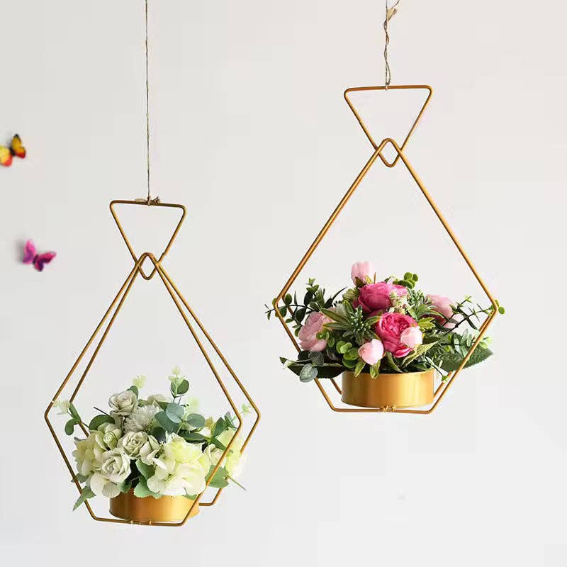 Elegant Design Supply - Venta al por mayor Floreros - Soporte nórdico metálico para flores11
