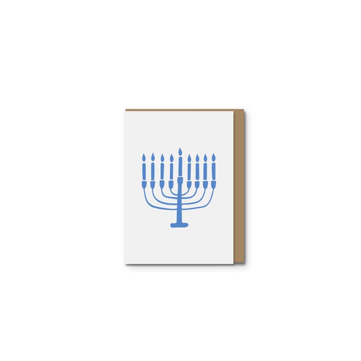 Mini Menorah for wholesale by Sweet Bippy Press