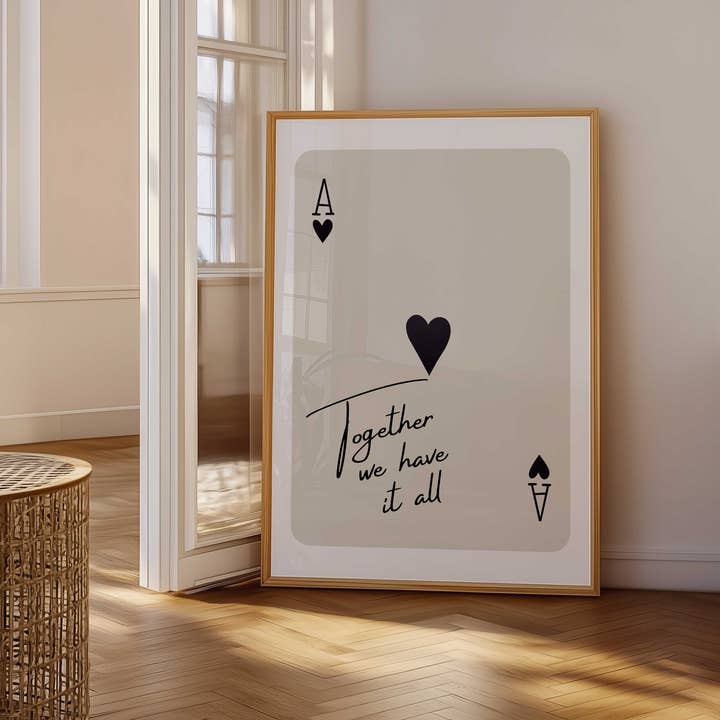 D'LUXE PRINTS - Wholesale Poster - Together We Have It All Print10