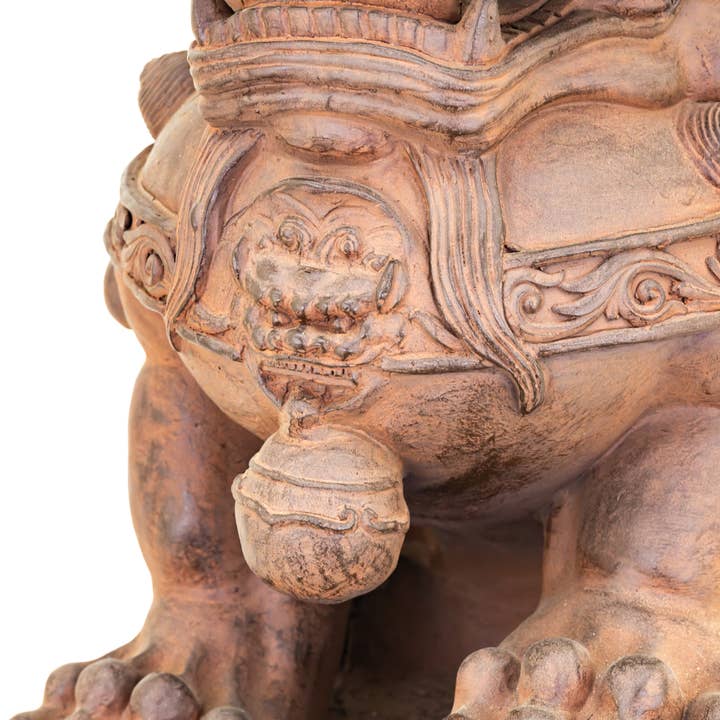 Zaer Ltd. International - Wholesale Sculpture - Magnesium Foo Dog Statues "Gan & An" 2PC/Set- Options20