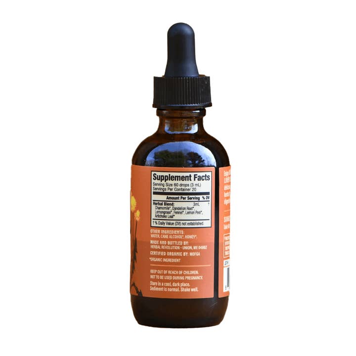 Herbal Revolution Farm + Apothecary - Wholesale Tincture - Go With Your Gut: Detox, Digestive, Liver Support Elixir