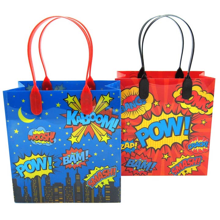 Superhero Lot de 12 sacs à friandises pour la vente par Tiny Mills