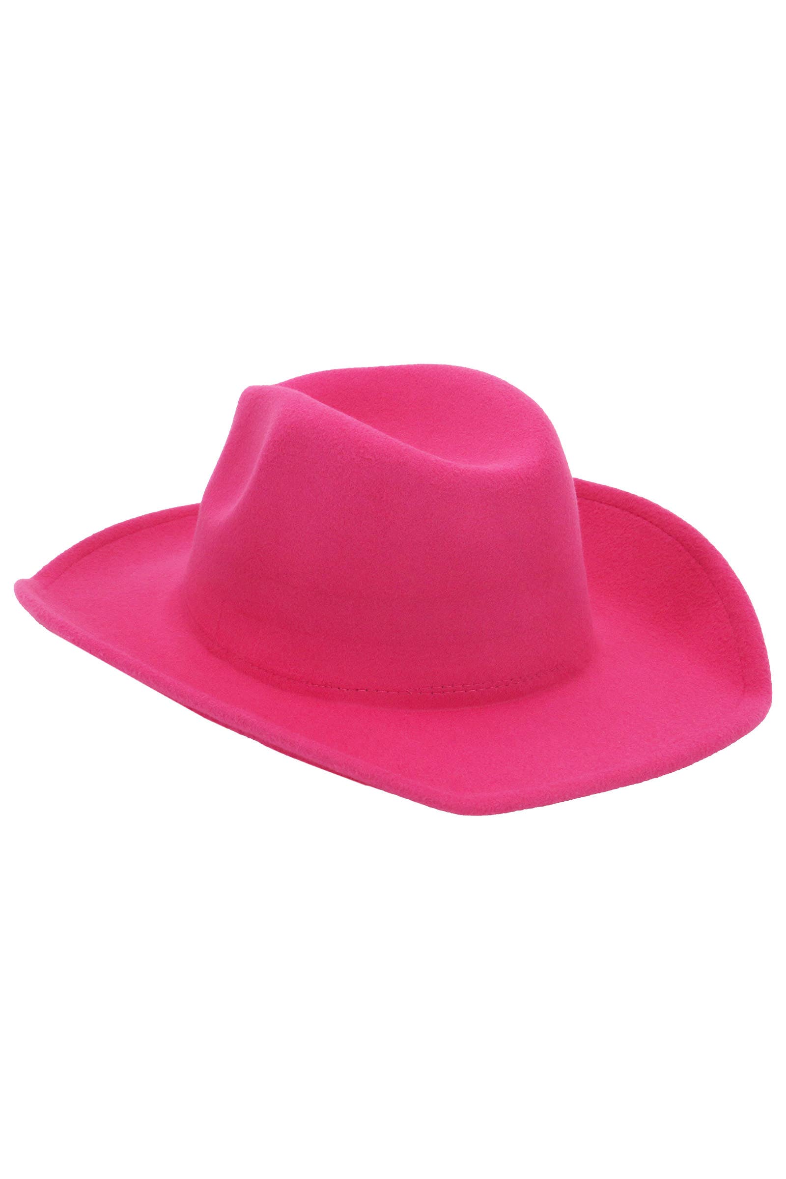 Cap Zone – Großhandel Cowboyhut – Unisex – Solider, einfarbiger Cowboyhut mit breiter Krempe aus Kunstfilz5