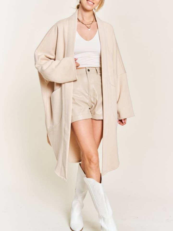 Oversized gebreid vest voor wholesale door Sassy Chic Fashion LLC