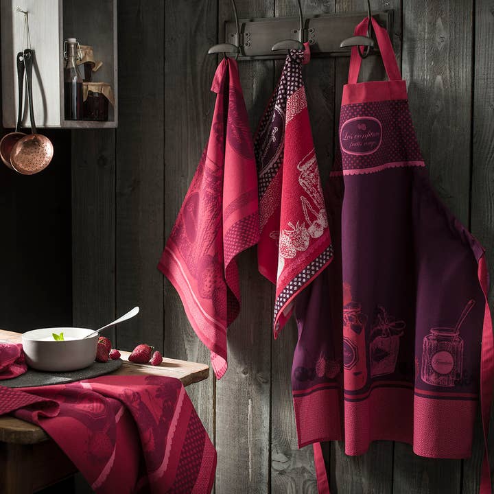 Maison Otto French Lifestyle Distribution - Wholesale Tea towel - Jam Tea Towel Cotton Jacquard by Coucke France 1