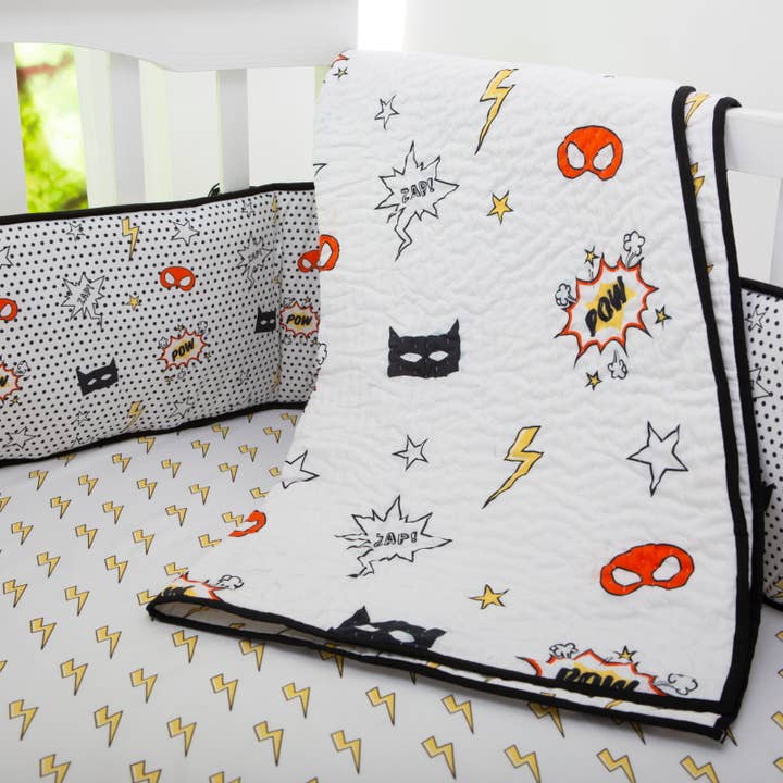 Superhelt Økologisk Vendbar Quilt for engroshandel hos Little West Street