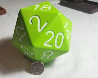 Cultivation Games - Wholesale Dice - Big Foam Dice 4 inch D20's (11 colors) by Zucati3