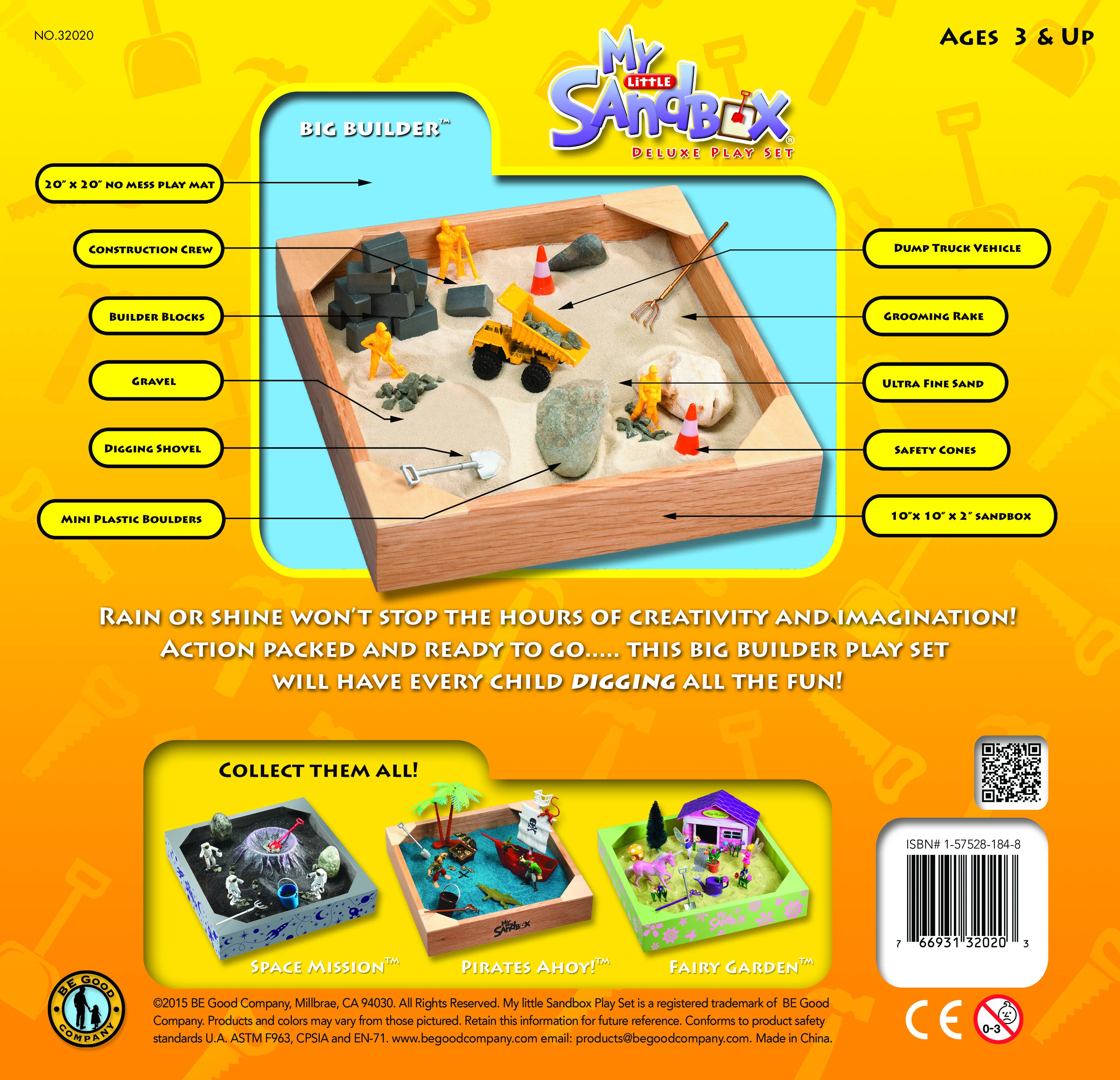 BE Good Company - Vendita all'ingrosso Set di giocattoli - Bambini - La mia piccola sandbox Big Builder2