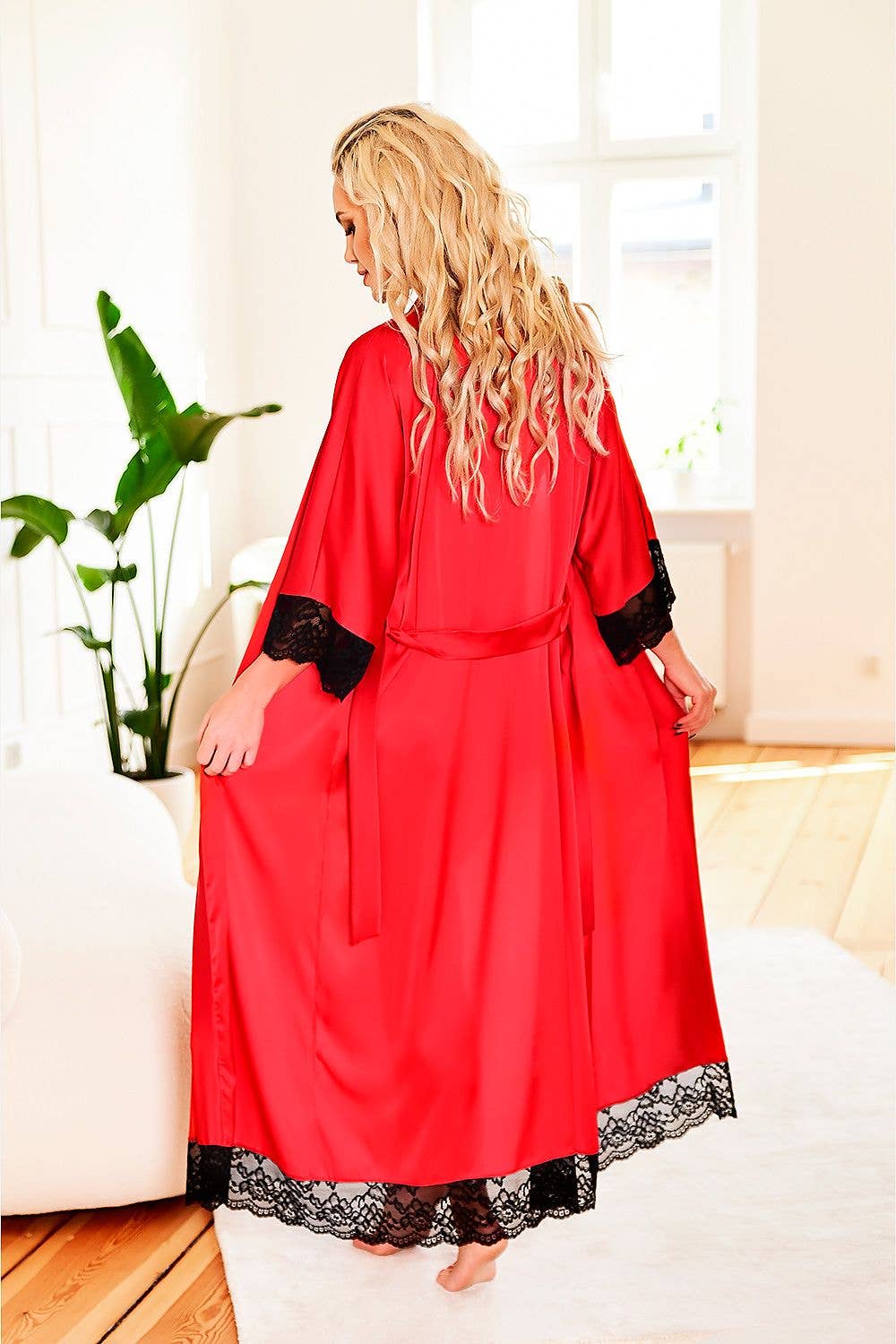 Lieber Deem Marktplatz - Wholesale Robe - Women's - Long Dressing Gown Model 187010 Kalimo14