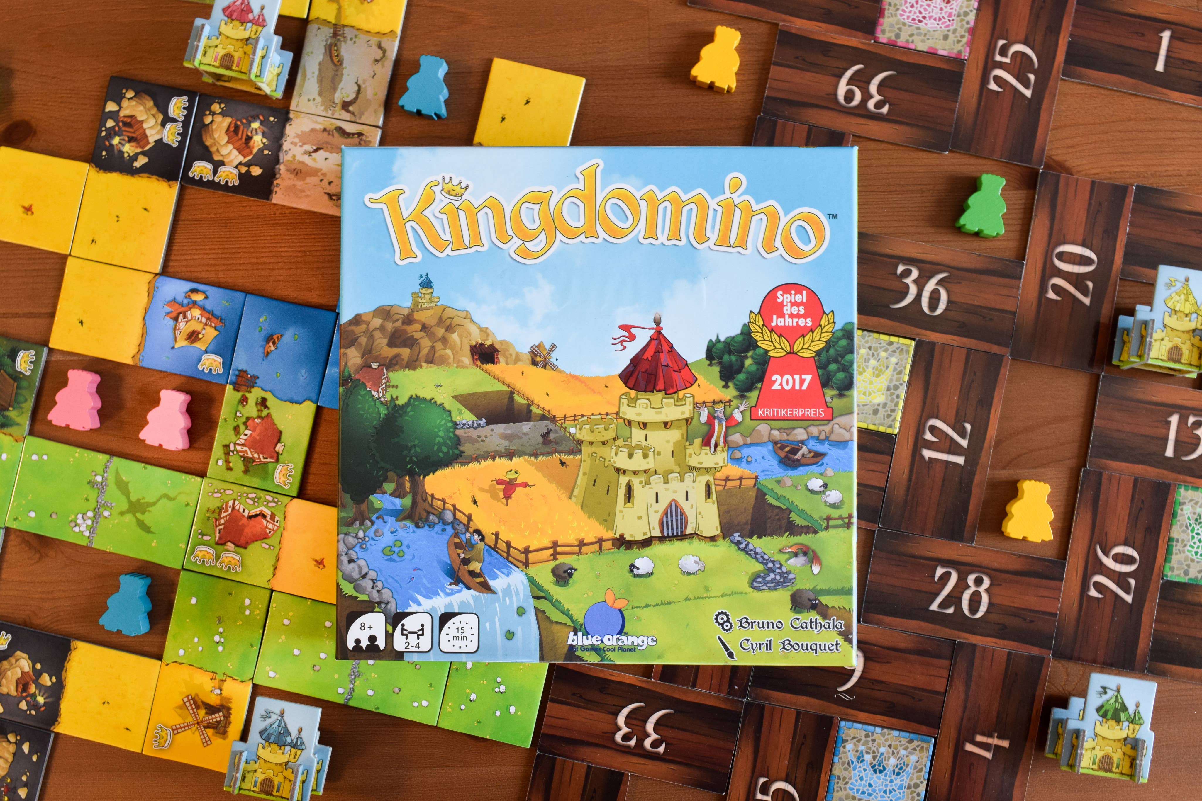Blue Orange Games - Wholesale Board Game - Kingdomino : The Kingdom-Building Domino Challenge!1